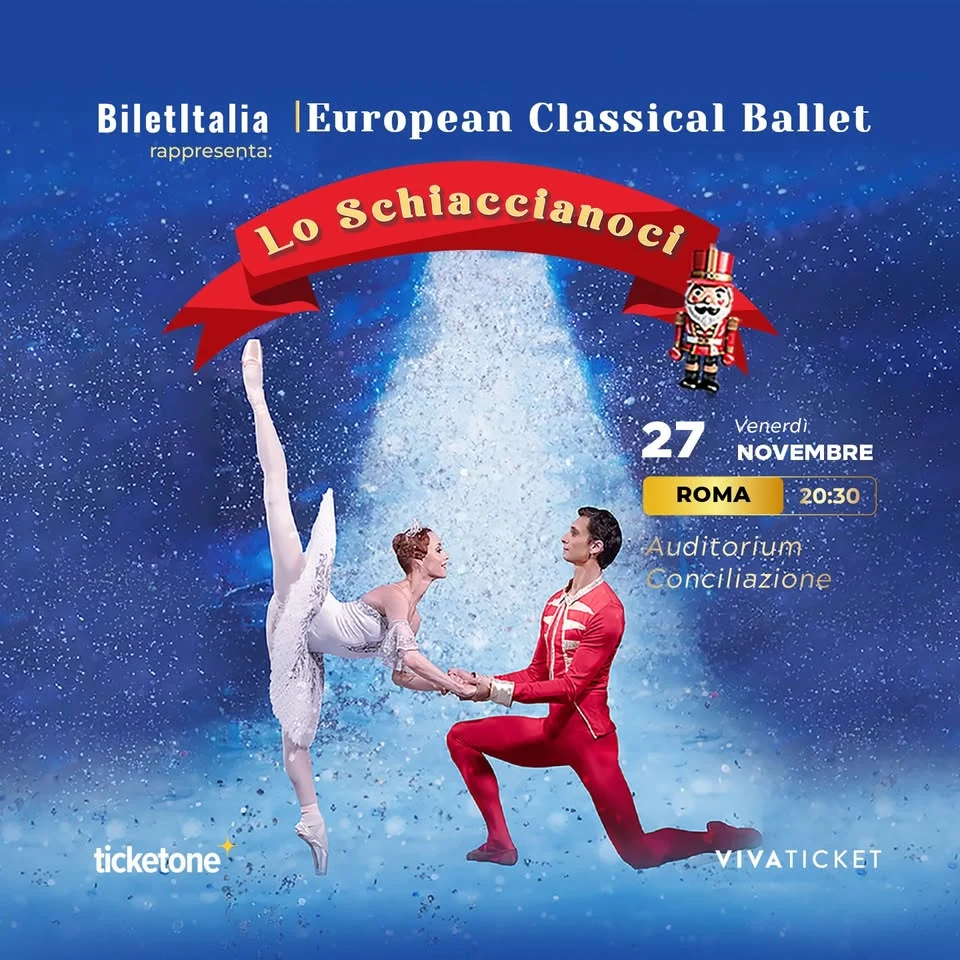 Lo Schiaccianoci balletto a Roma 2026