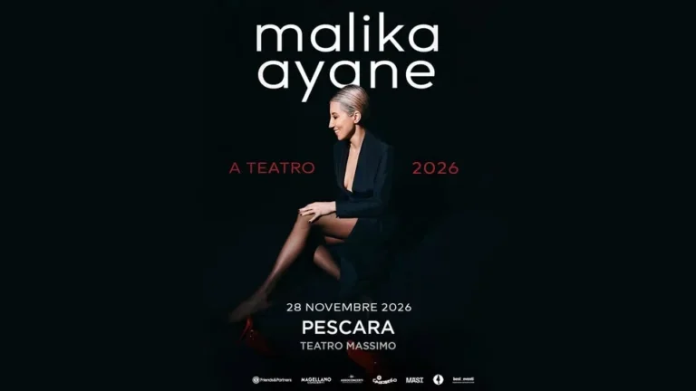 Malika Ayane a Pescara 2026 – Concerto al Teatro Massimo