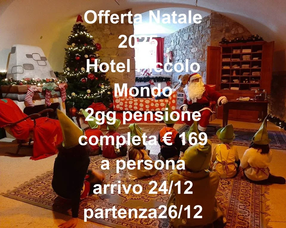 Evento Natale 2025 a Cosenza – 2 giorni pensione completa