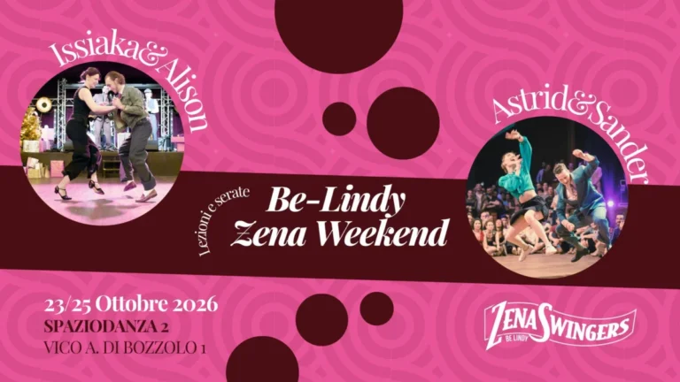 BeLindy Zena Weekend 2026 a Genova