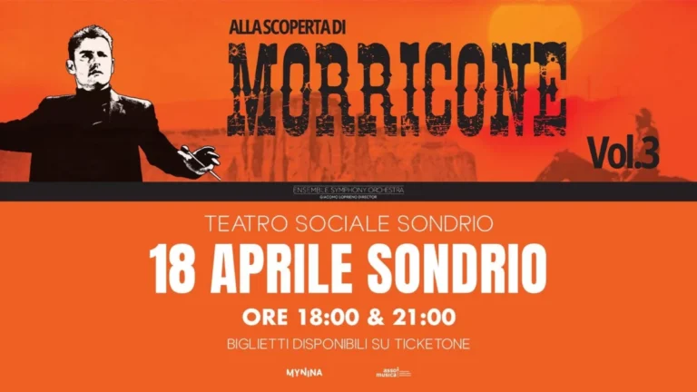 Evento Morricone a Sondrio 2027