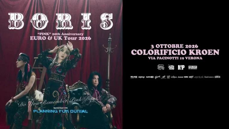 BORIS live Verona 2026