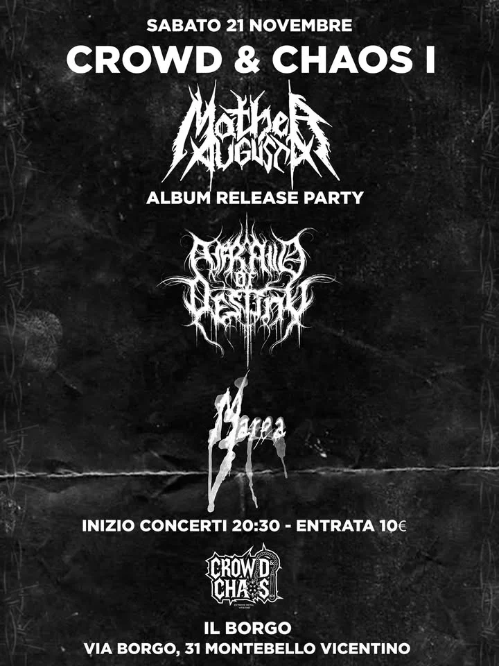 Crowd & Chaos I evento Montebello Vicentino 2026