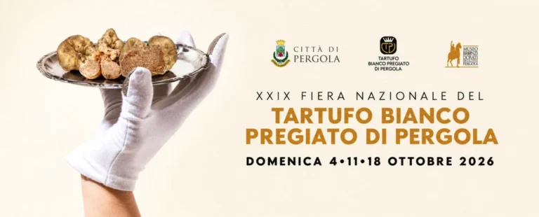 Fiera del Tartufo Bianco Pregiato Pergola 2026