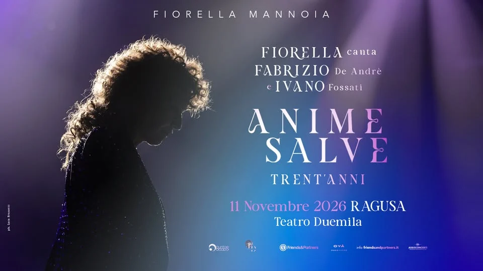 Fiorella Mannoia in concerto a Ragusa 2026