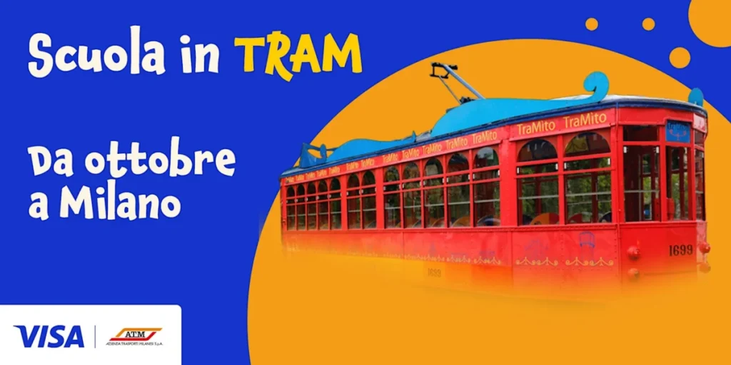 Scuola in tram Milano 2026: laboratori educativi in movimento