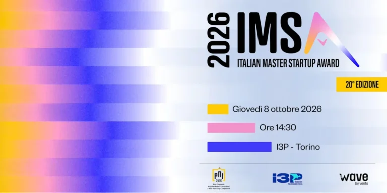 Premio IMSA 2026 a Torino: startup innovative e premi