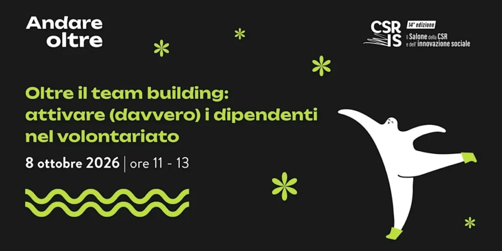Evento Milano 2026: attivare i dipendenti nel volontariato