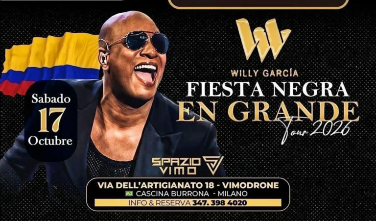Willy Garcia Generale 2026 a Vimodrone