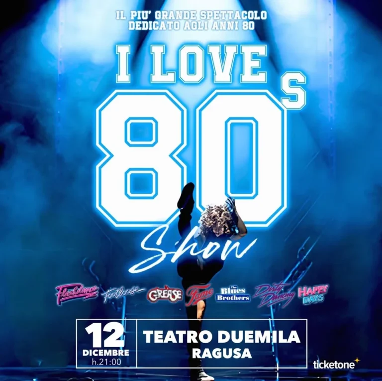 I Love ’80 Ragusa 2026