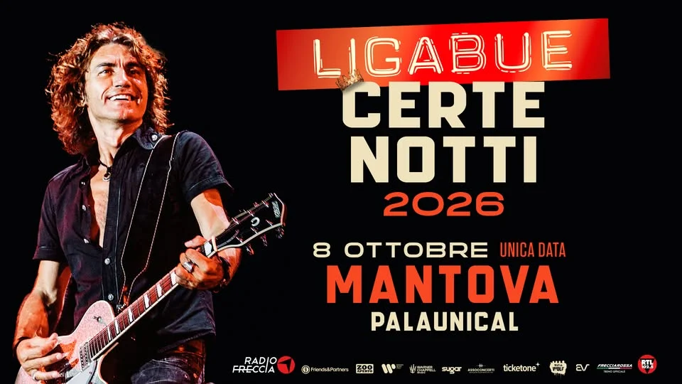 Concerto di Ligabue a Mantova 2026
