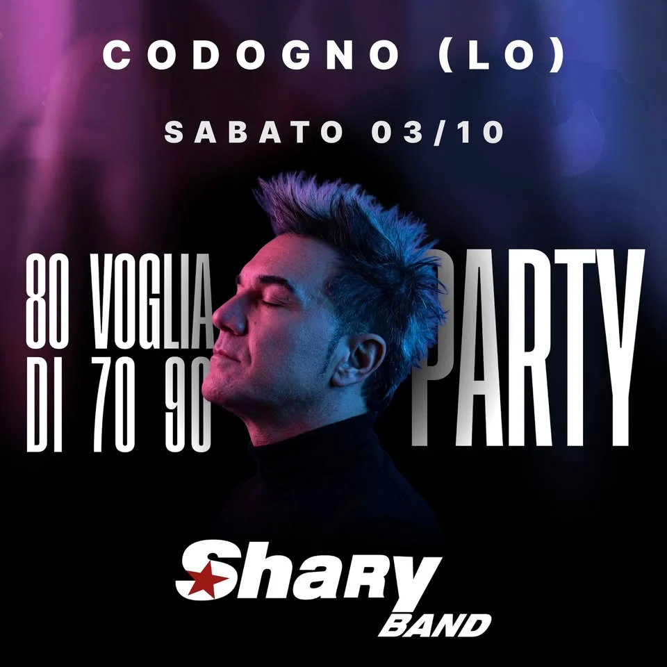 SHARYBAND all’Oktober Fest a Codogno 2026