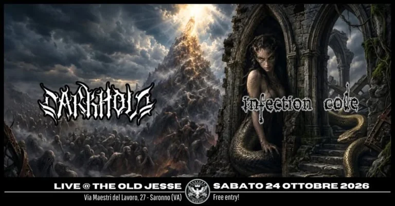 Sins Of Darkness Night Saronno 2026 evento musicale