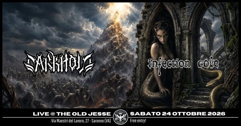 Sins Of Darkness Night Saronno 2026 evento musicale