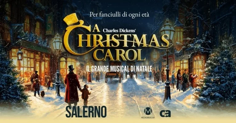 A Christmas Carol, il grande musical di Natale al Teatro Augusteo di Salerno
