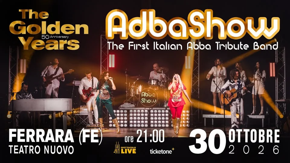 ABBA Show Ferrara 2026 – Teatro Nuovo