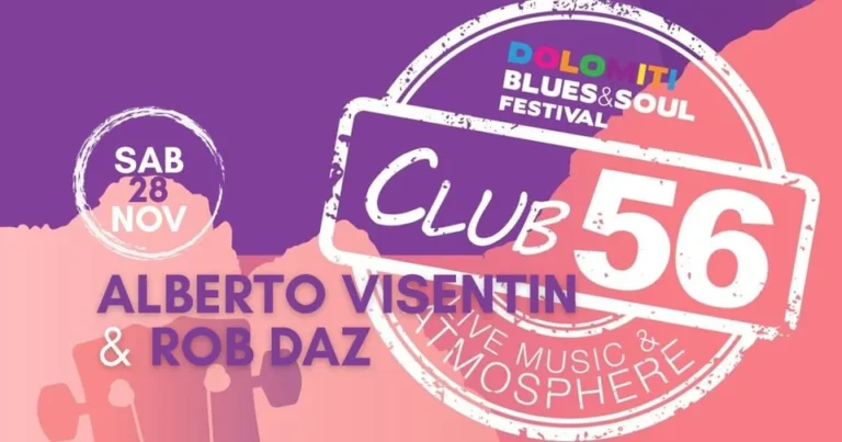 Evento musica Alberto Visentin & Rob Daz San Vito di Cadore 2026
