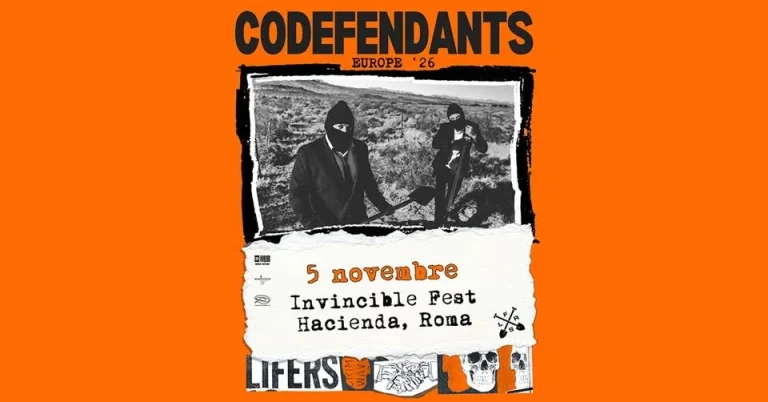 Codefendants all’Invincible Fest di Roma 2026