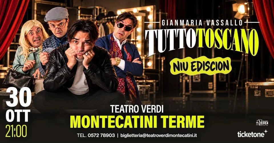 Gianmaria Vassallo Tutto Toscano a Montecatini Terme 2026