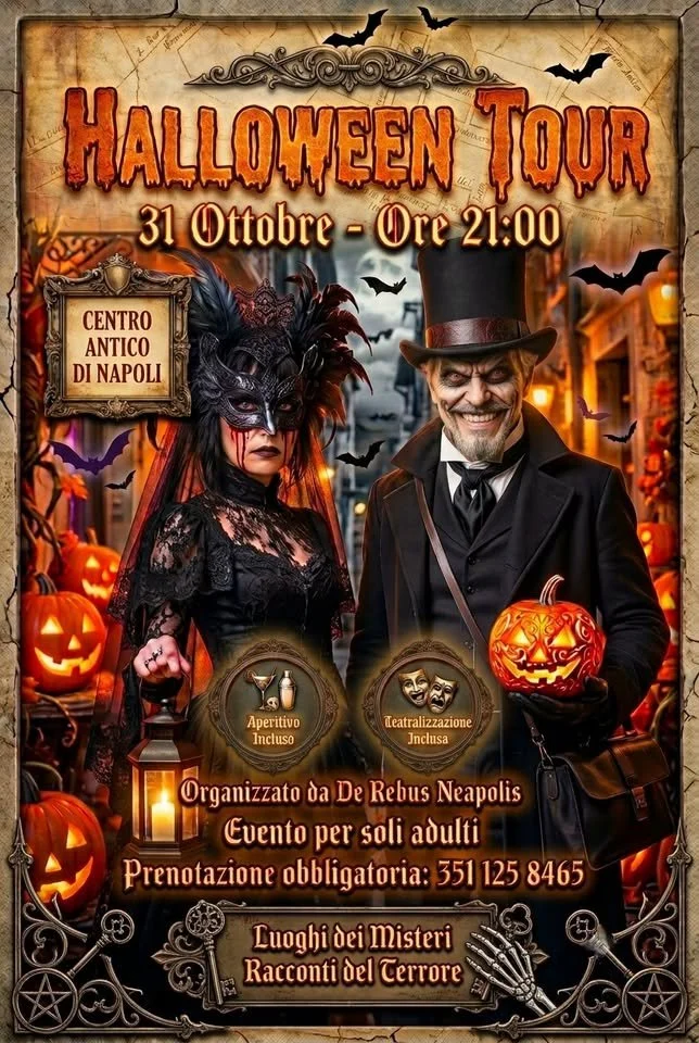 Halloween Tour nel centro antico di Napoli 2026