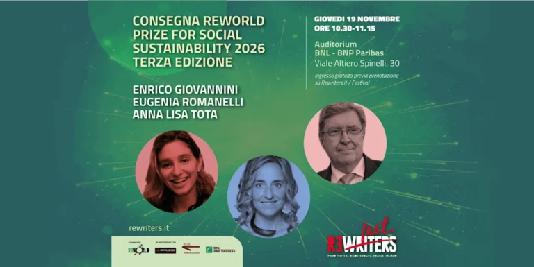 Reworld Prize 2026 Roma – Sostenibilità Sociale