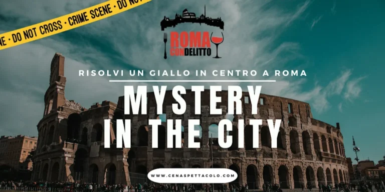 Mystery in the City Roma 2026 – Gioco investigativo