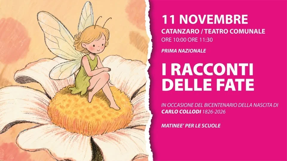 I Racconti delle Fate al Teatro Comunale di Catanzaro 2026