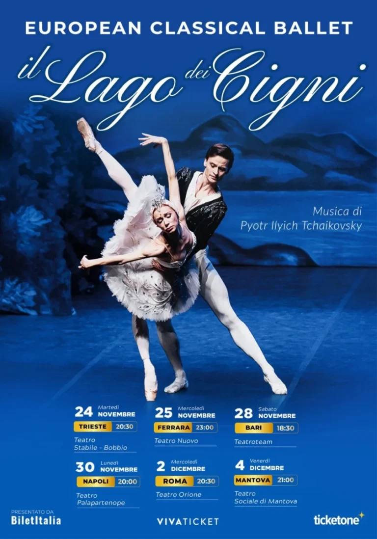 Il Lago dei Cigni al Teatro Orione di Roma 2026