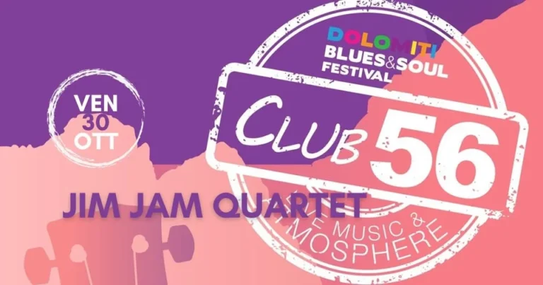 Jim Jam Quartet concerto a San Vito di Cadore 2026