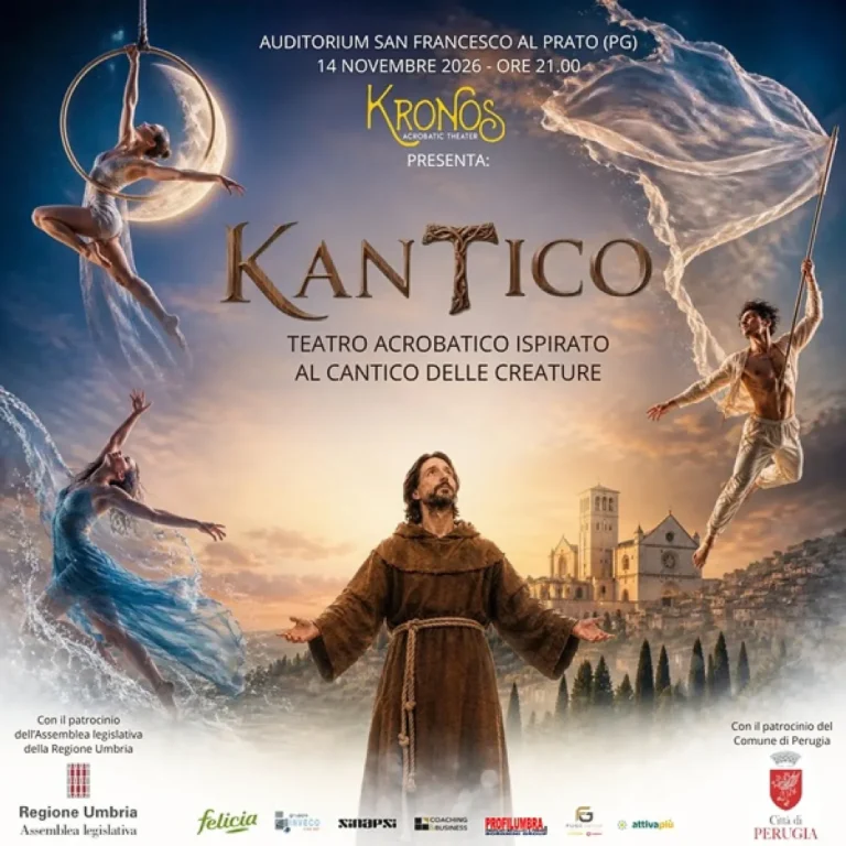 Kantico a Perugia 2026 – Evento il 14 novembre