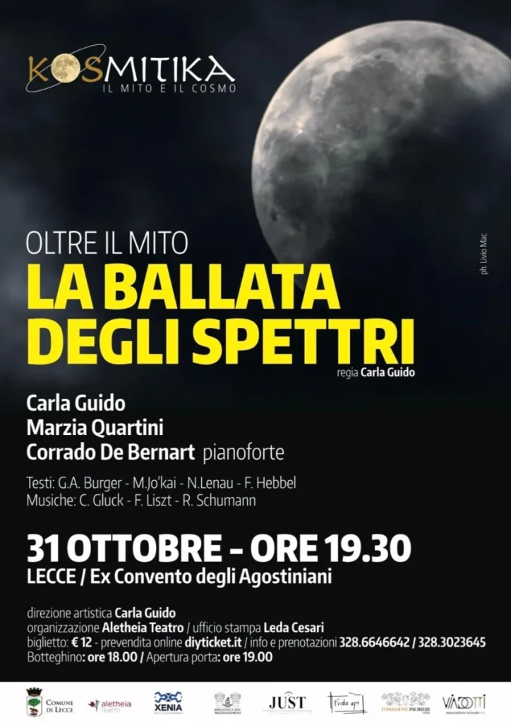 La ballata degli spettri all’ex Convento degli Agostiniani di Lecce