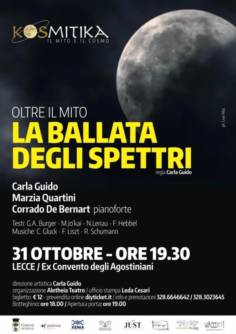 La ballata degli spettri all’ex Convento degli Agostiniani di Lecce