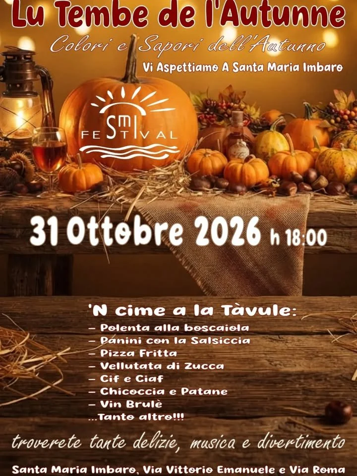 Lu Tembe de l’Autunne a Santa Maria Imbaro 2026