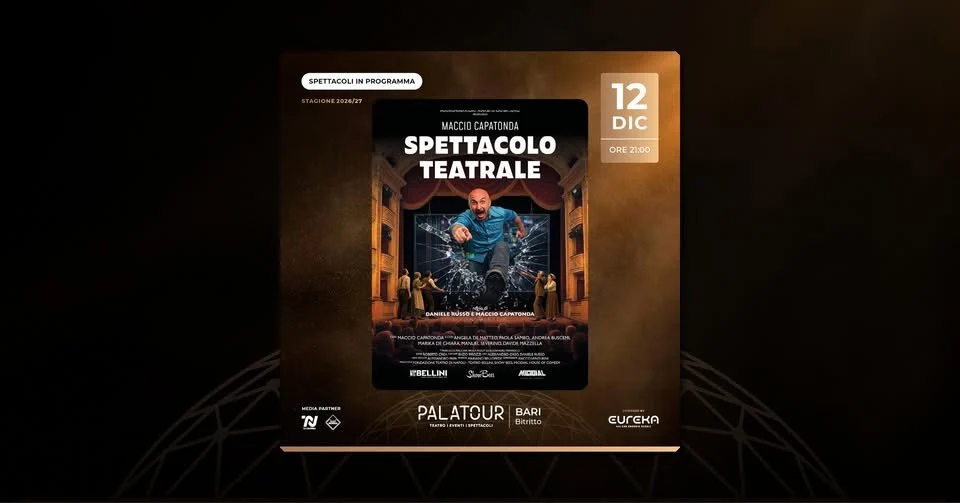Maccio Capatonda, Spettacolo Teatrale a Bitritto 2026