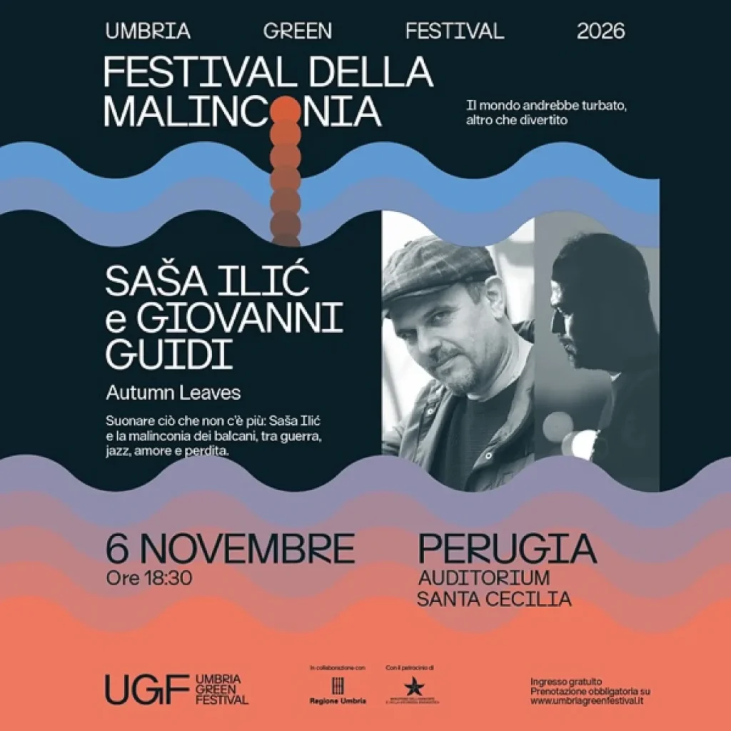 Evento Sasa Ilic e Giovanni Guidi a Perugia 2026