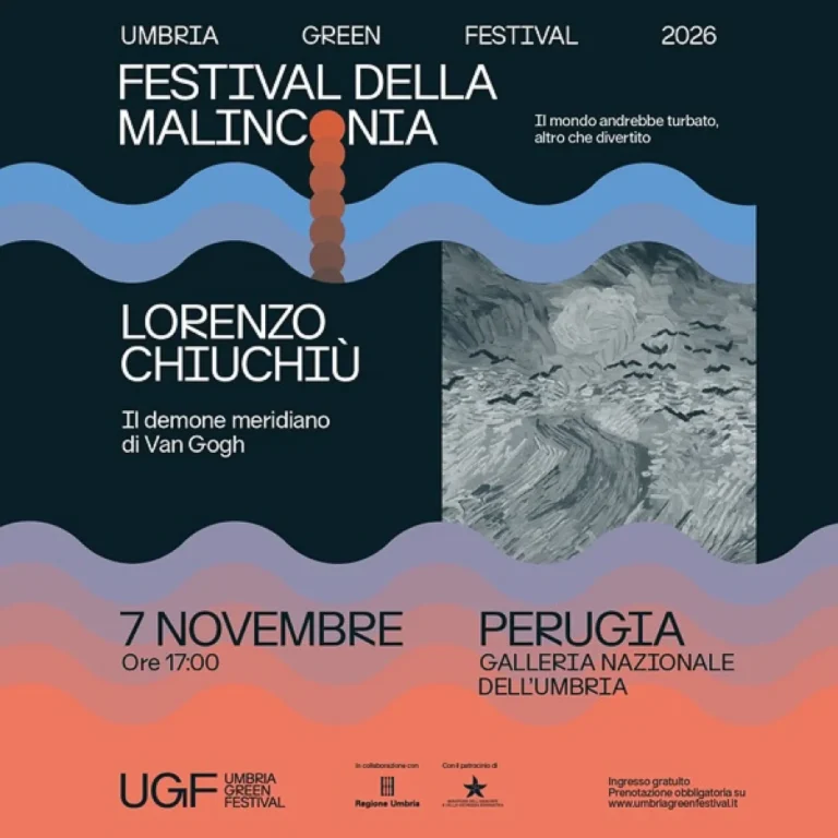 Evento a Perugia 2026: Lorenzo Chiuchiù – Il demone meridiano di Van G…