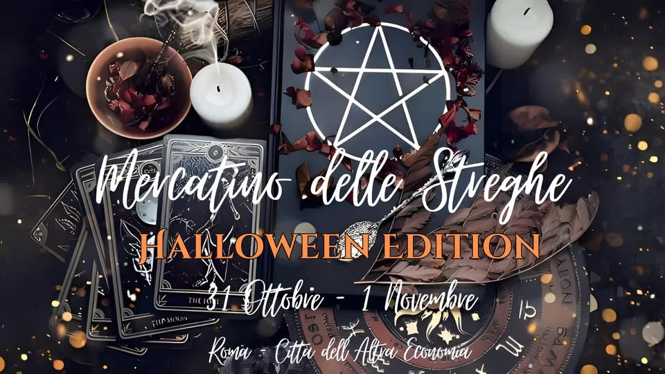 Mercatino delle Streghe Halloween Roma 2026