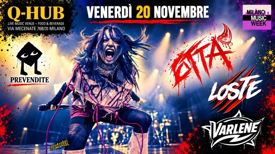 Milano Music Week 2026: Etta Loste Varlene al Q-HUB