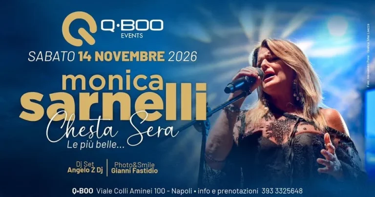 Monica Sarnelli – Chesta sera a Napoli 2026