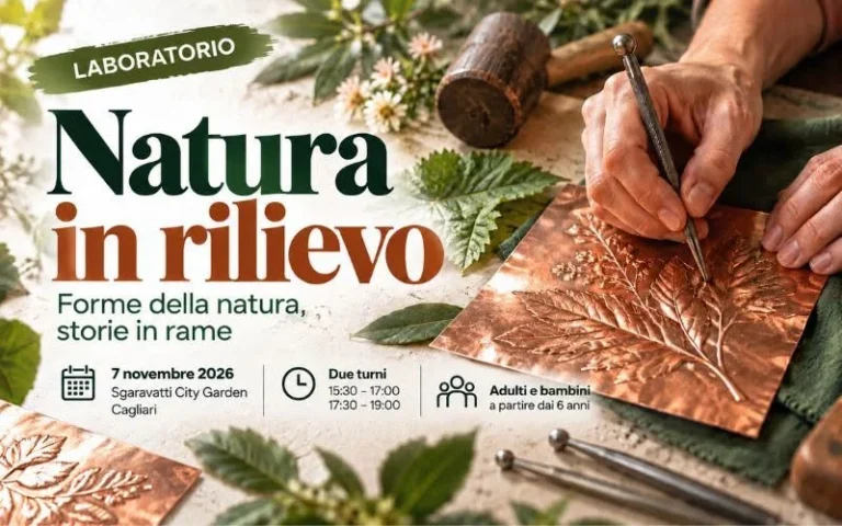 Natura in rilievo, laboratorio a Cagliari 2026