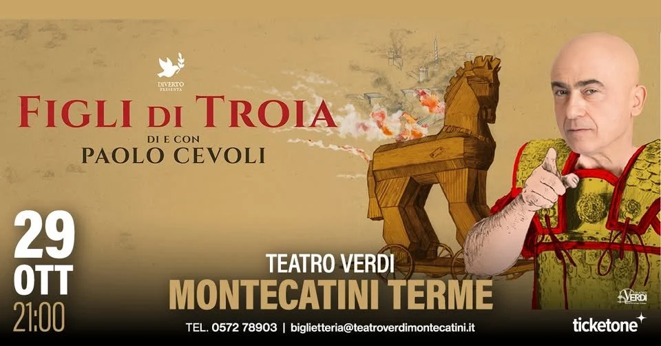 Paolo Cevoli Figli di Troia a Montecatini Terme 2026
