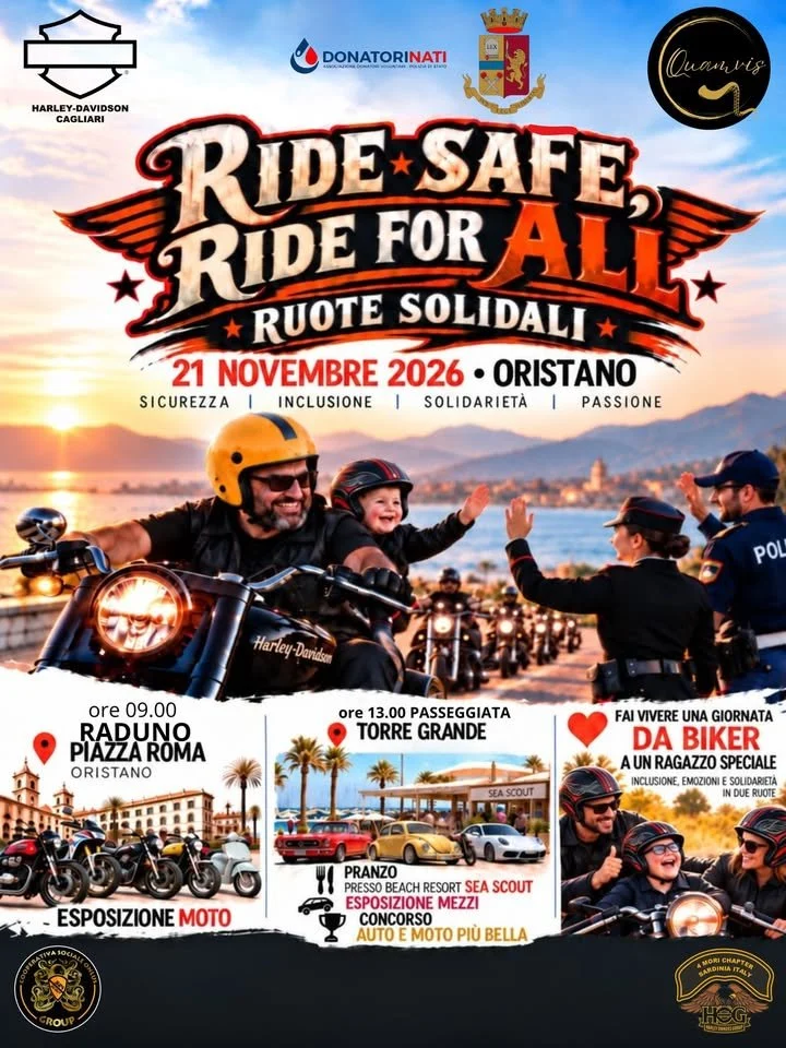 Ride Safe, Ride for All a Oristano 2026
