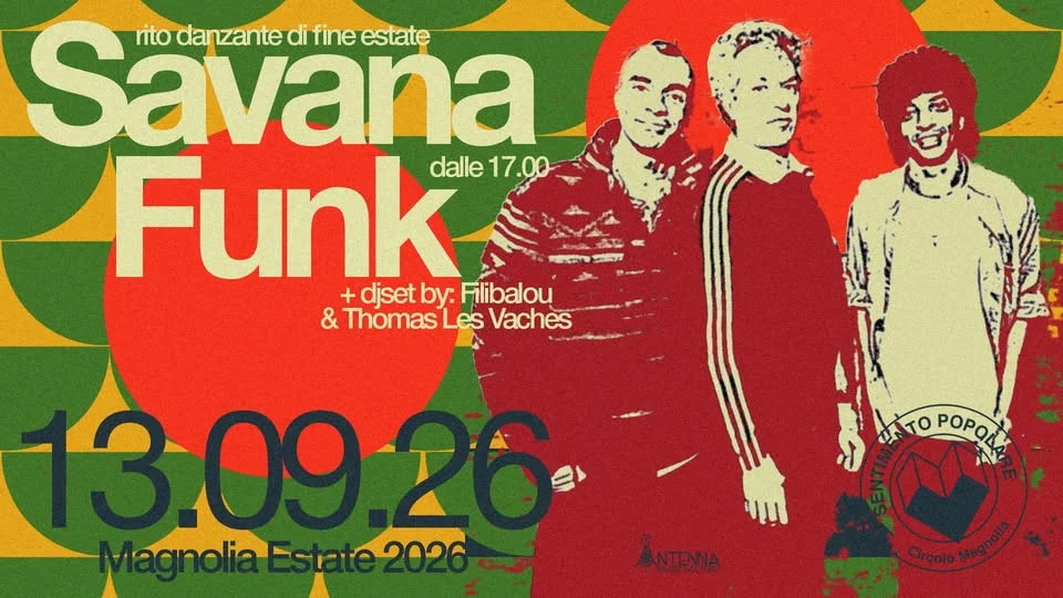 Savana Funk live a Magnolia Rito danzante 2027 Segrate