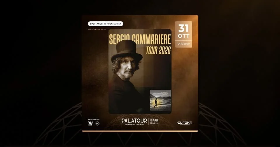 Sergio Cammariere in concerto a Bitritto 2026