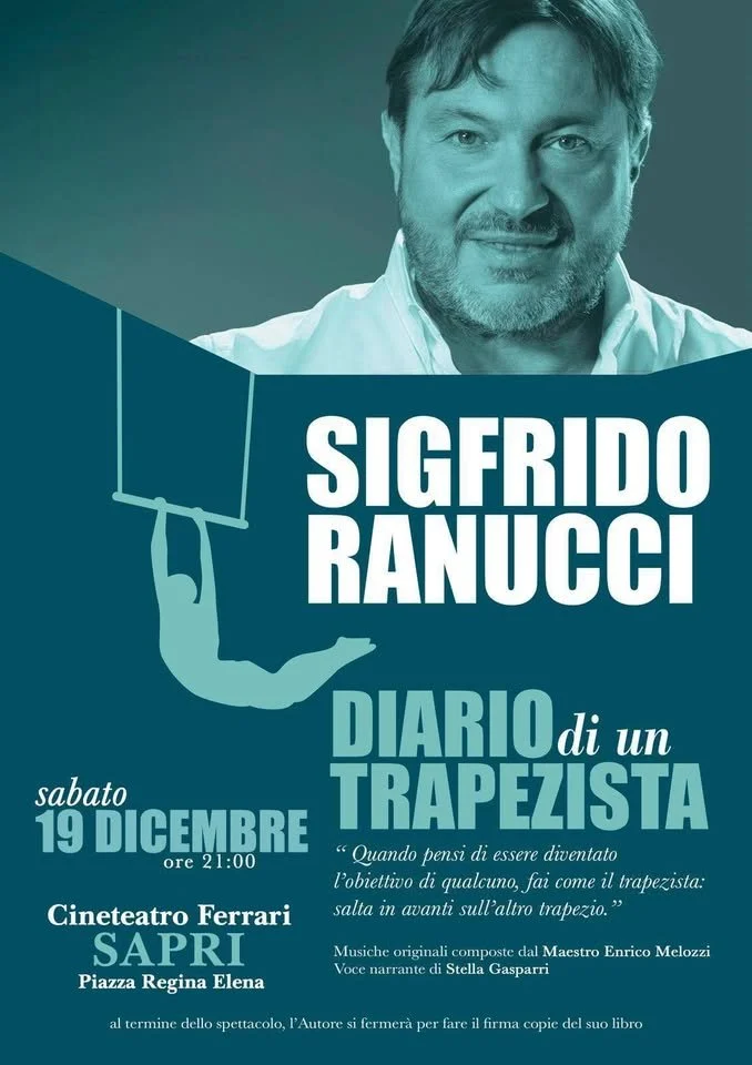 Sigfrido Ranucci, Diario di un Trapezista a Sapri 2026