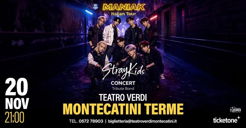 Stray Kids Tribute a Montecatini Terme 2026