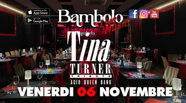 Tina Turner Tribute con Acid Queen Band a Ponsacco 2026