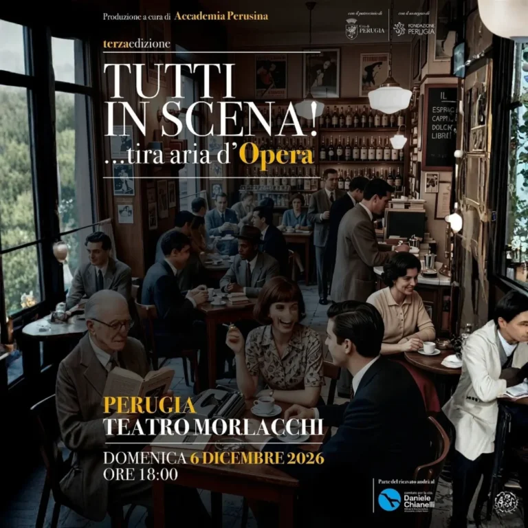 Evento Teatro Morlacchi Perugia 2026 – Tutti in scena!…Tira aria d’O…