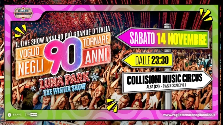 Voglio Tornare Negli Anni 90 a Alba 2026
