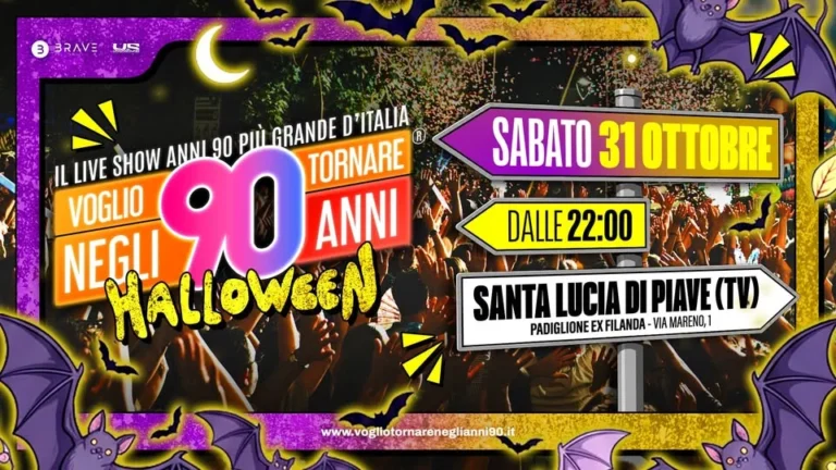 Voglio Tornare Negli Anni 90 a Santa Lucia di Piave 2026